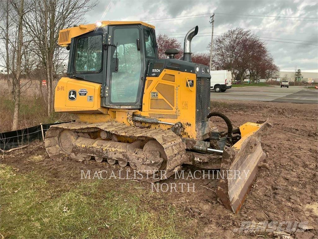 John Deere & CO. 550K Bulldozer på larvebånd