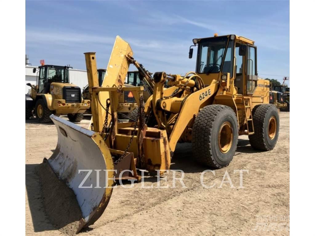 John Deere & CO. 624E Læssemaskiner på hjul