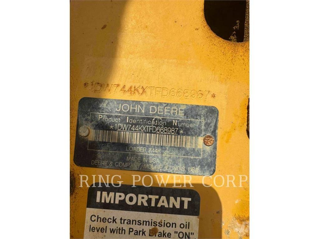 John Deere & CO. 744K Læssemaskiner på hjul