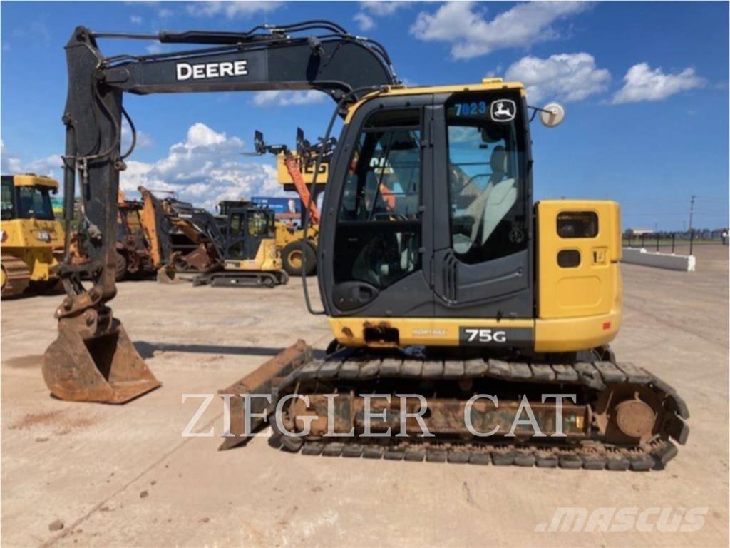 John Deere & CO. 75G Gravemaskiner på larvebånd