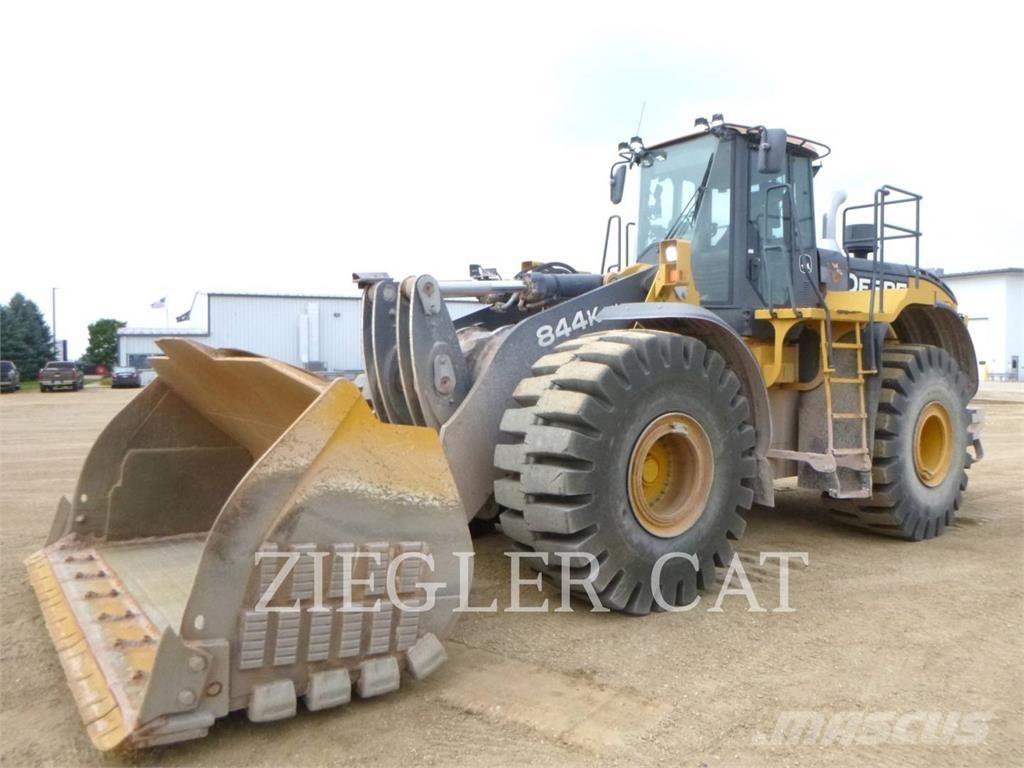 John Deere & CO. 844K III Læssemaskiner på hjul