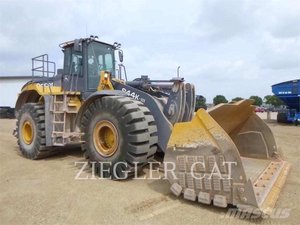John Deere & CO. 844K III Læssemaskiner på hjul