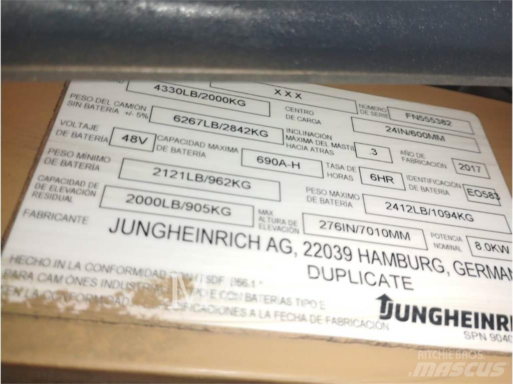 Jungheinrich 2ET4000 Gaffeltrucks - andre