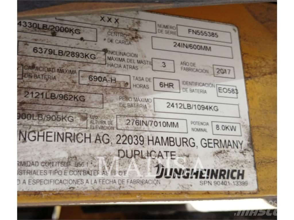 Jungheinrich 2ET4000-48 Gaffeltrucks - andre