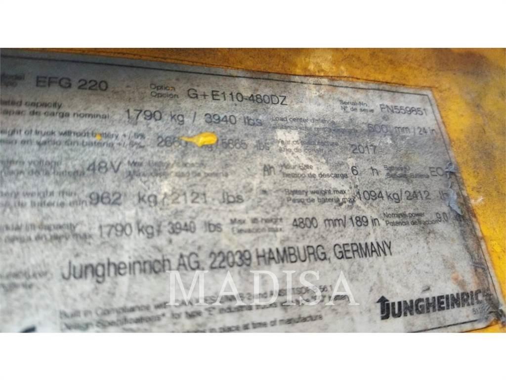 Jungheinrich EFG220 Gaffeltrucks - andre