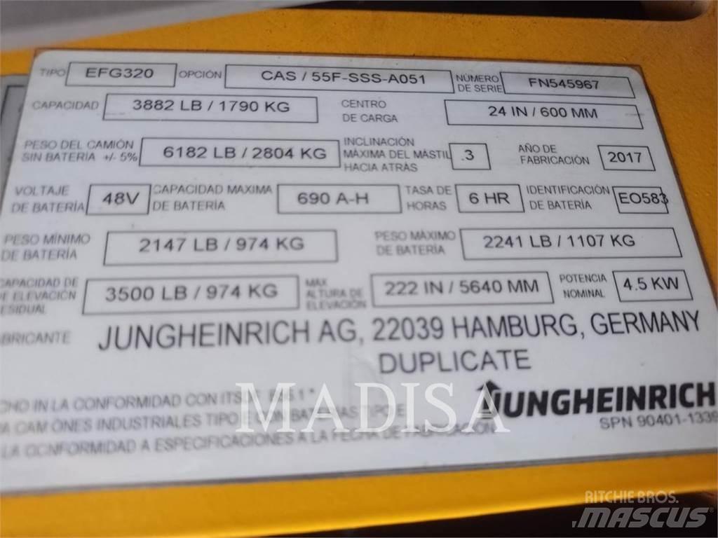Jungheinrich EFG320-48V Gaffeltrucks - andre