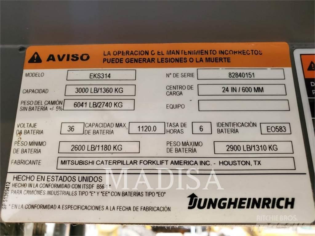 Jungheinrich EKS 314 Gaffeltrucks - andre