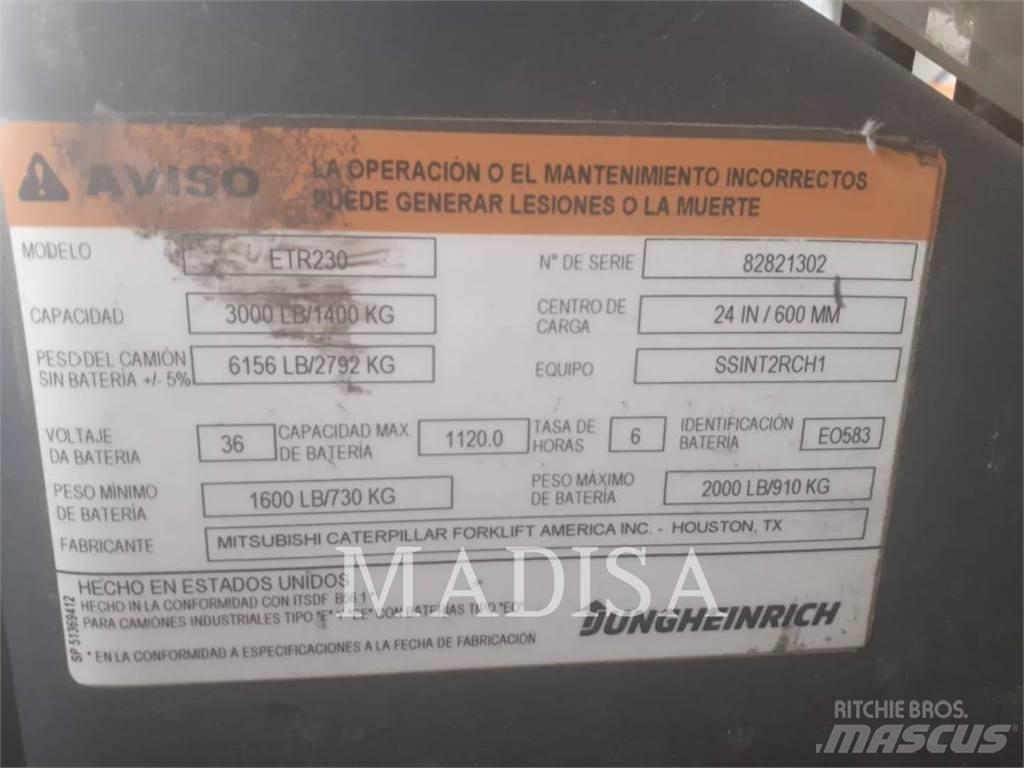 Jungheinrich ETR230D El gaffeltrucks