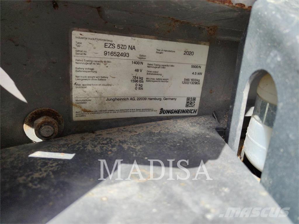 Jungheinrich EZS 570 El gaffeltrucks