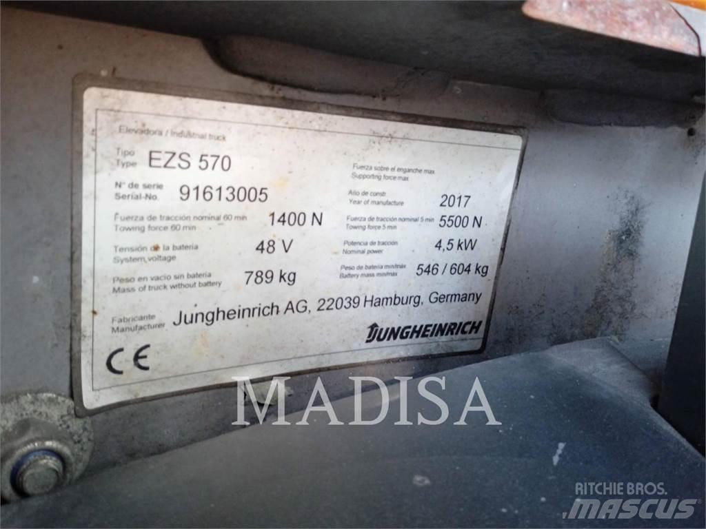 Jungheinrich EZS 570NA Gaffeltrucks - andre