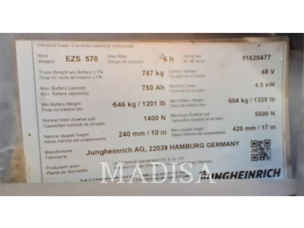 Jungheinrich EZS570NA Gaffeltrucks - andre