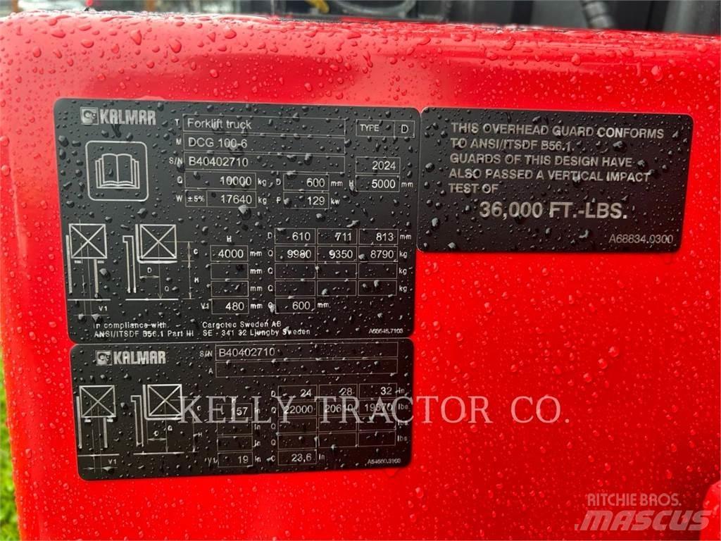 Kalmar DCG100-6 Diesel gaffeltrucks