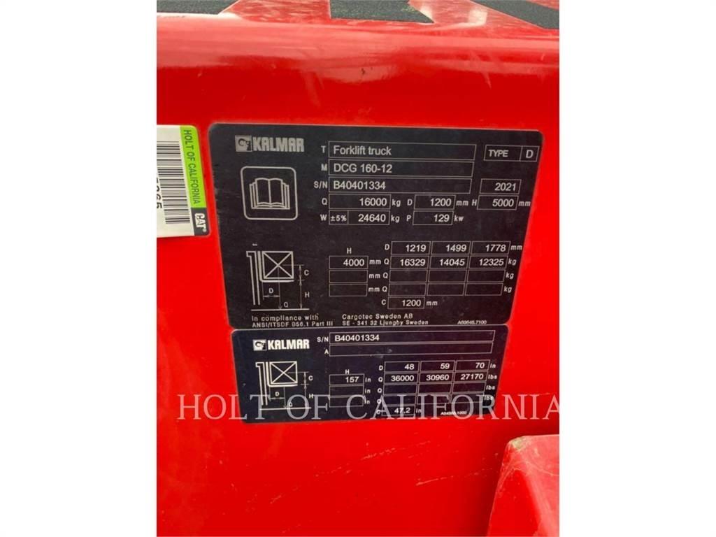 Kalmar DCG160-12 Gaffeltrucks - andre