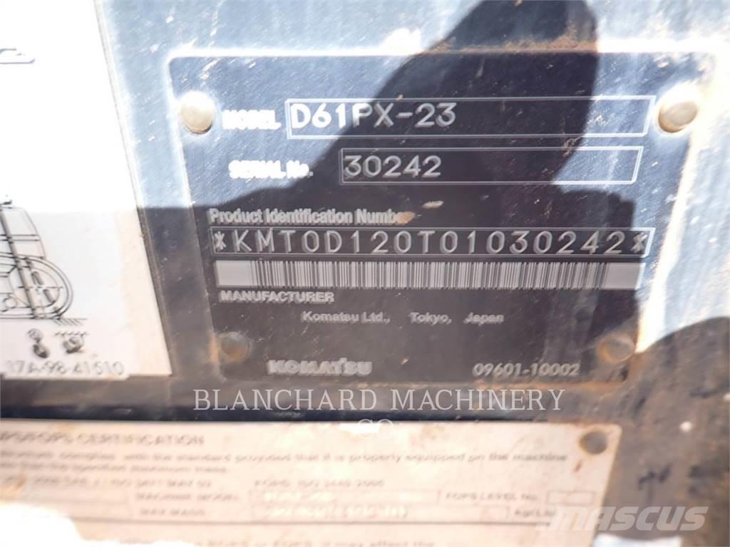 Komatsu D61PX-23 Bulldozer på larvebånd