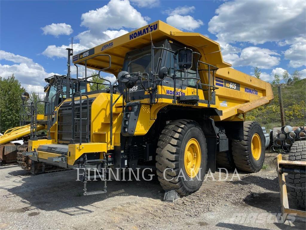 Komatsu HD605-8 Terrængående lastbiler