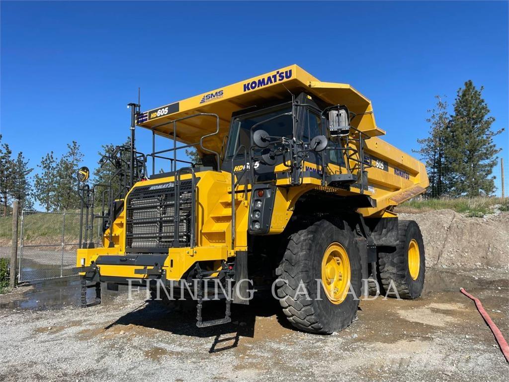 Komatsu HD605-8 Terrængående lastbiler
