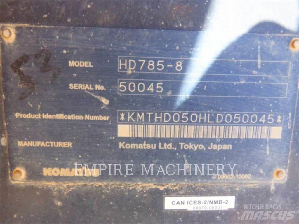 Komatsu HD785-8 Terrængående lastbiler