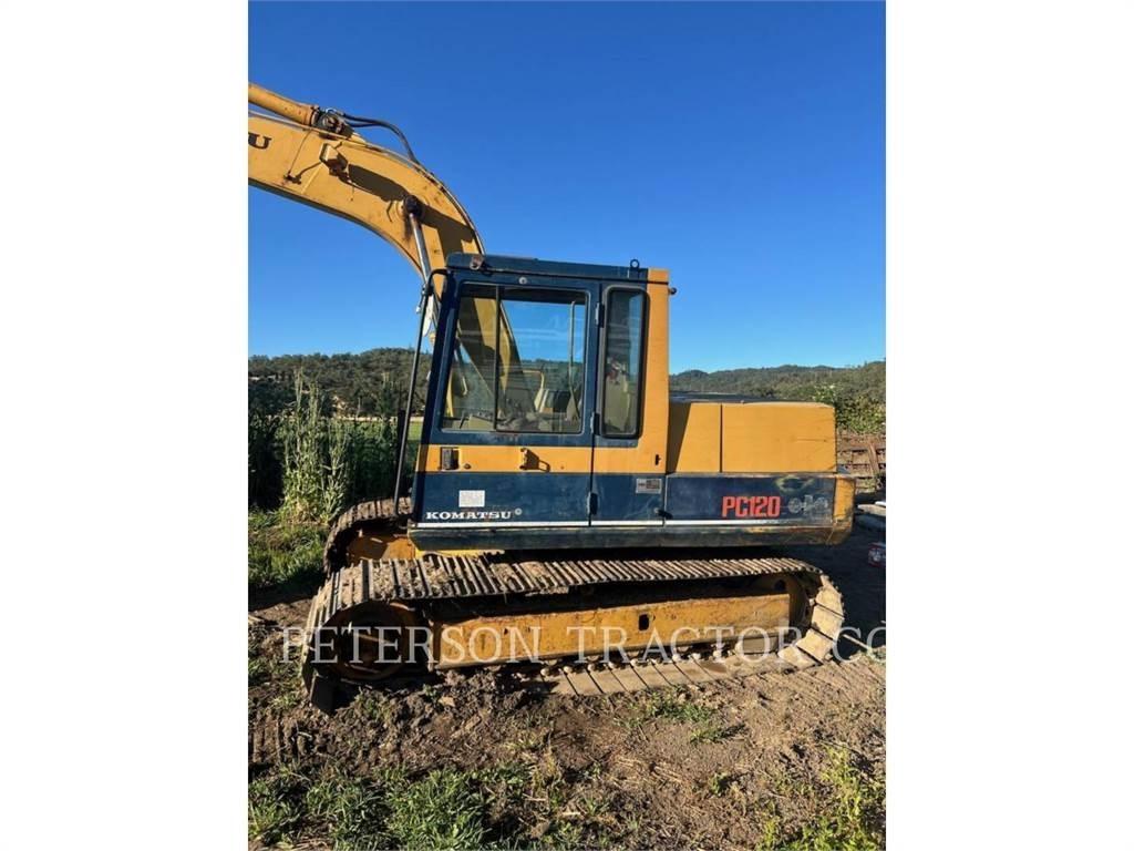 Komatsu PC120 Gravemaskiner på larvebånd