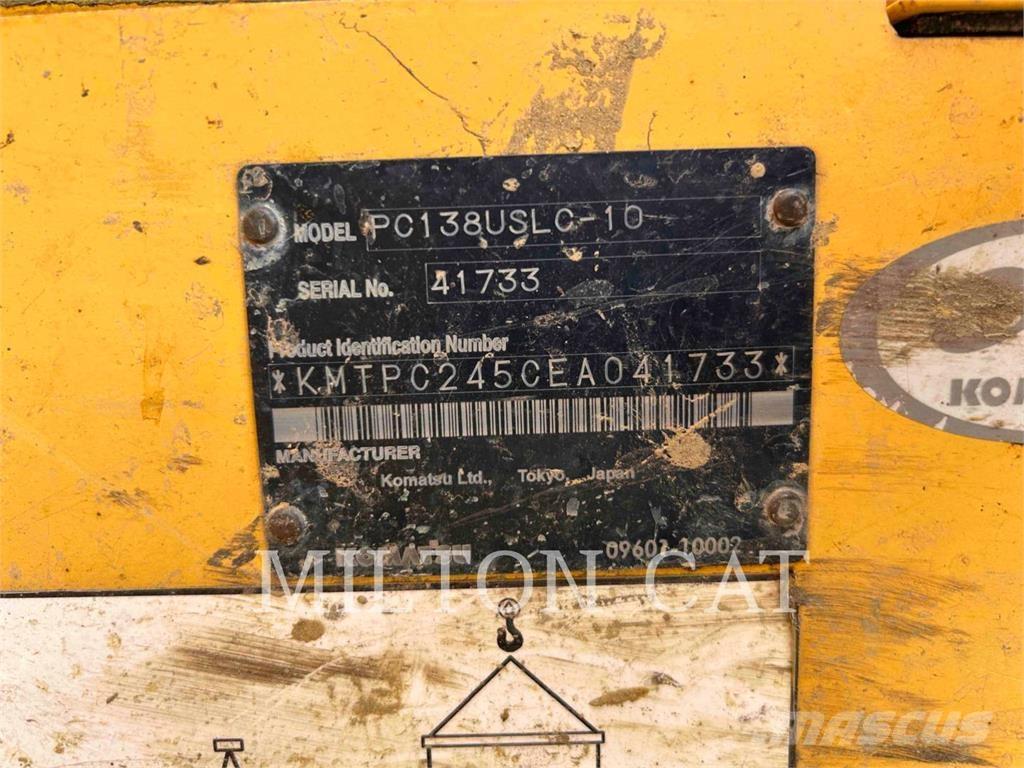 Komatsu PC138USLC-10 Gravemaskiner på larvebånd