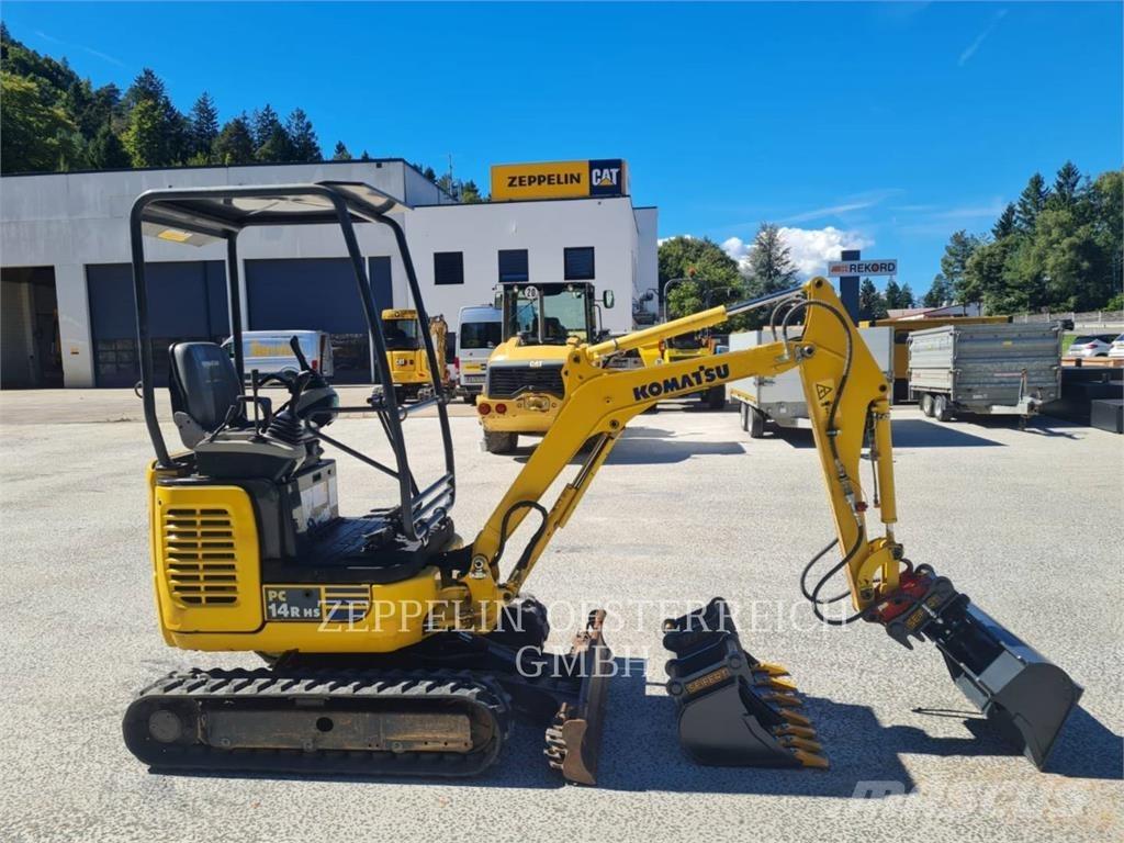 Komatsu PC14R HS Gravemaskiner på larvebånd