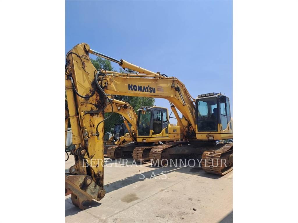 Komatsu PC210LC Gravemaskiner på larvebånd