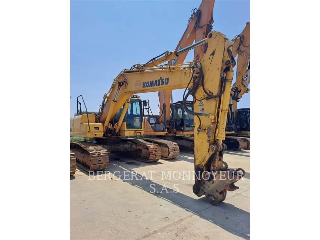 Komatsu PC210LC Gravemaskiner på larvebånd