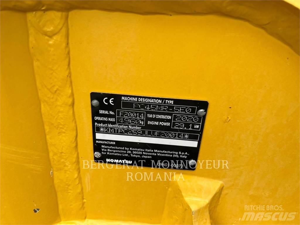 Komatsu PC45MR - 5E0 Minigravemaskiner