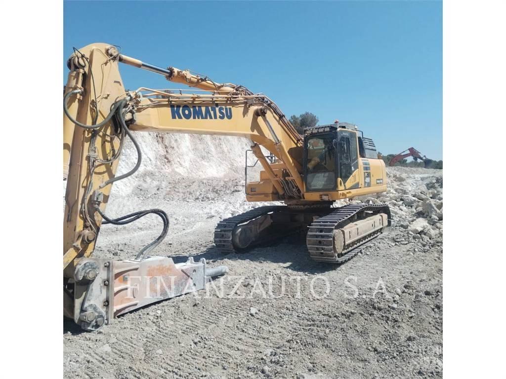 Komatsu PC490 Gravemaskiner på larvebånd