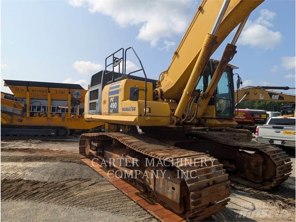 Komatsu PC490 Gravemaskiner på larvebånd