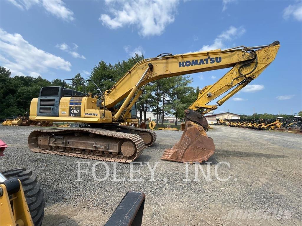 Komatsu PC490 Gravemaskiner på larvebånd