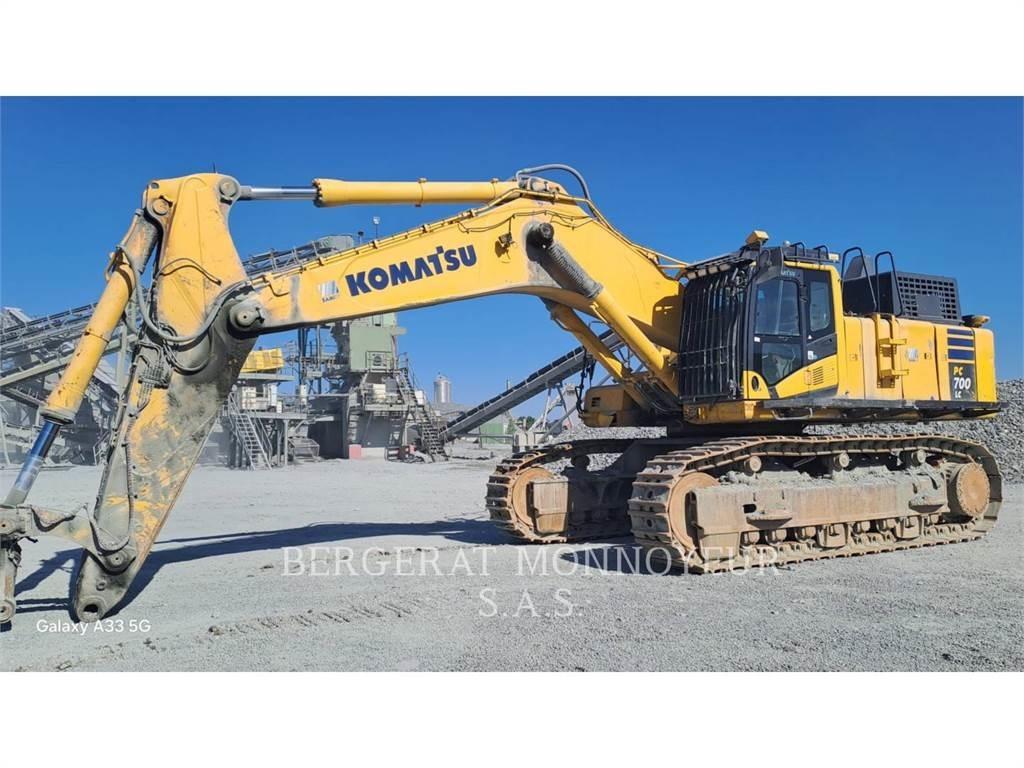 Komatsu PC700LC - 11 Gravemaskiner på larvebånd