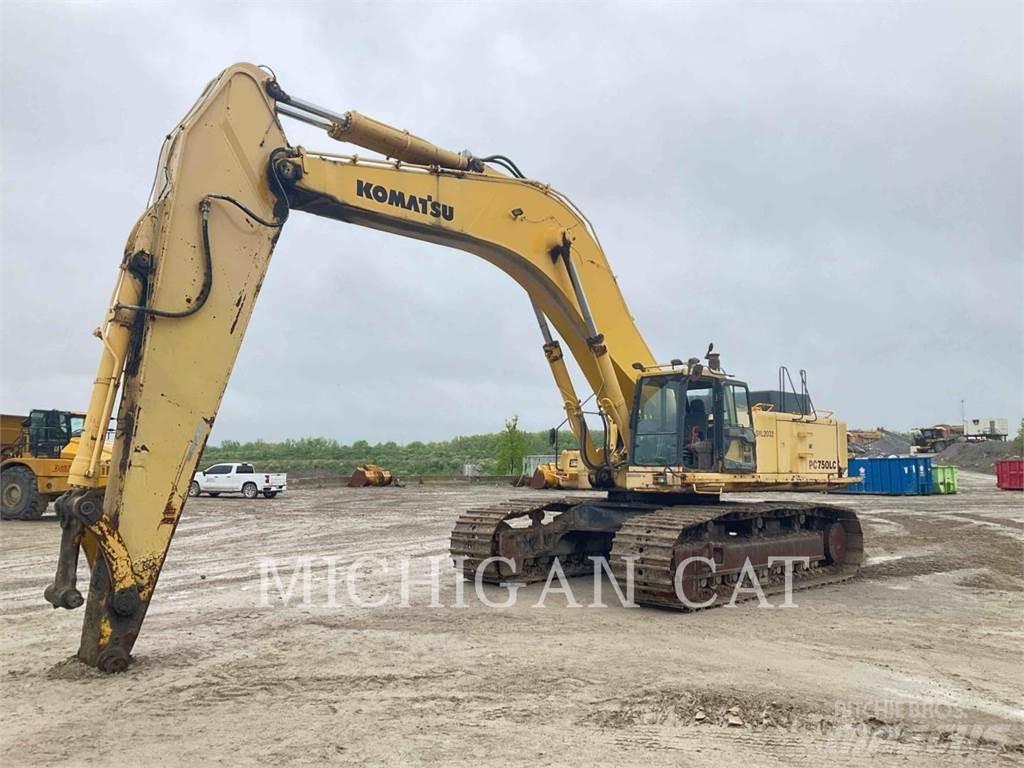 Komatsu PC750LC-6K Gravemaskiner på larvebånd