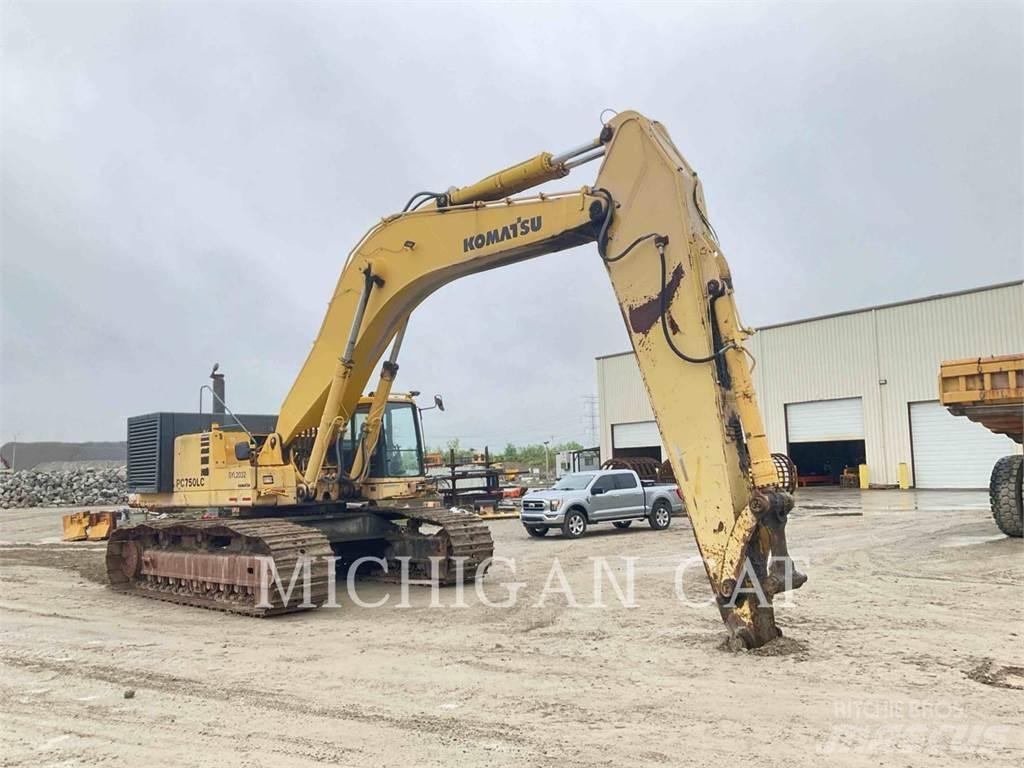 Komatsu PC750LC-6K Gravemaskiner på larvebånd