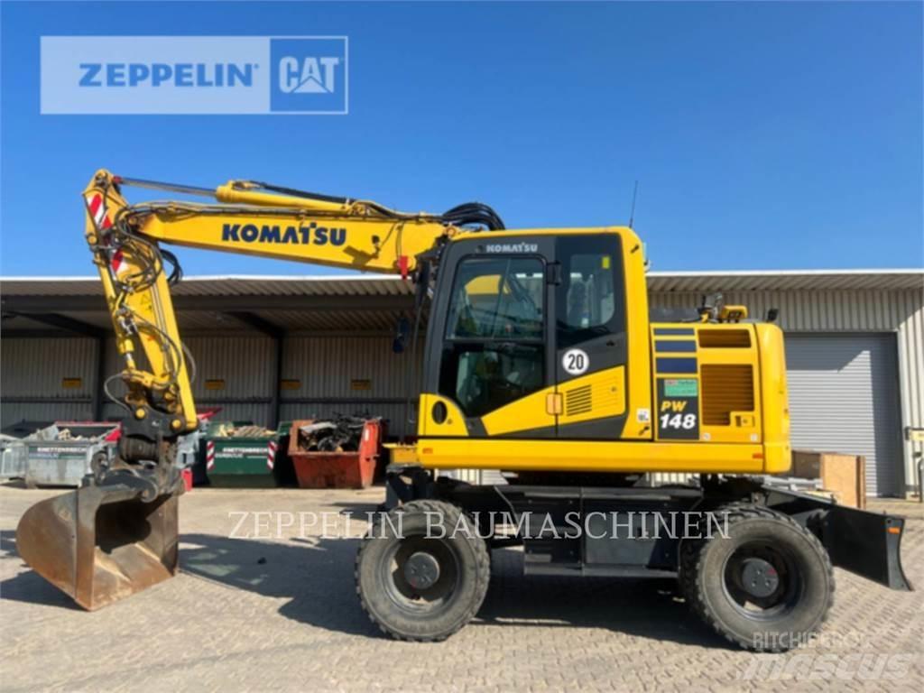 Komatsu PW148-11 Gravemaskiner på hjul