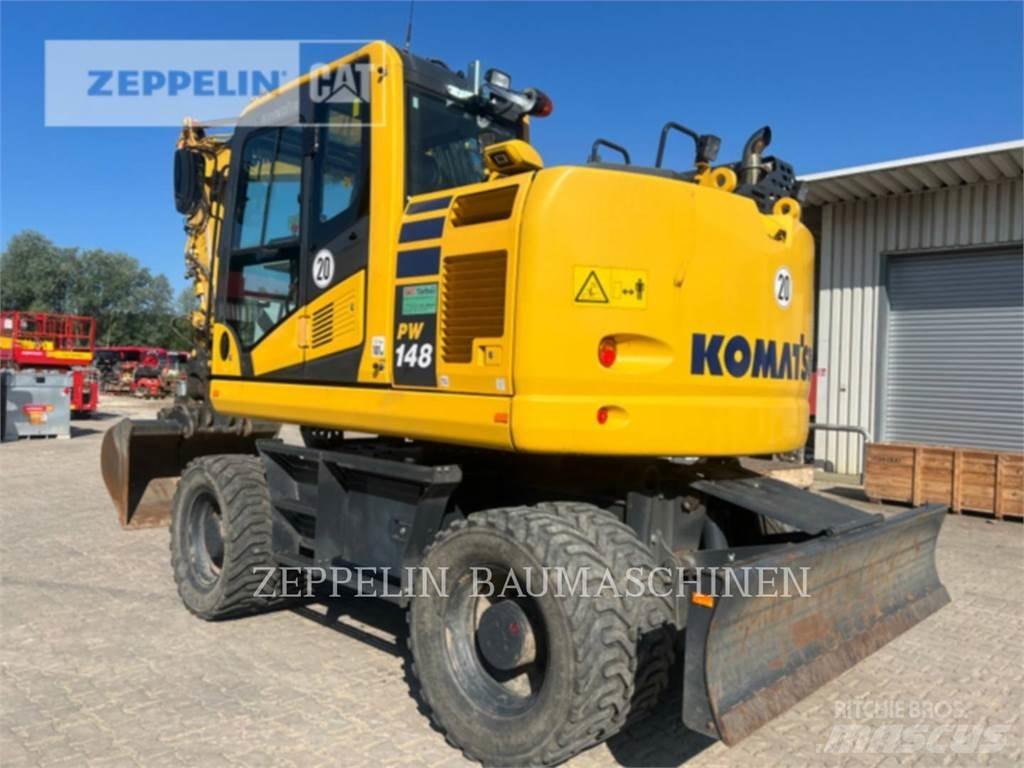 Komatsu PW148-11 Gravemaskiner på hjul