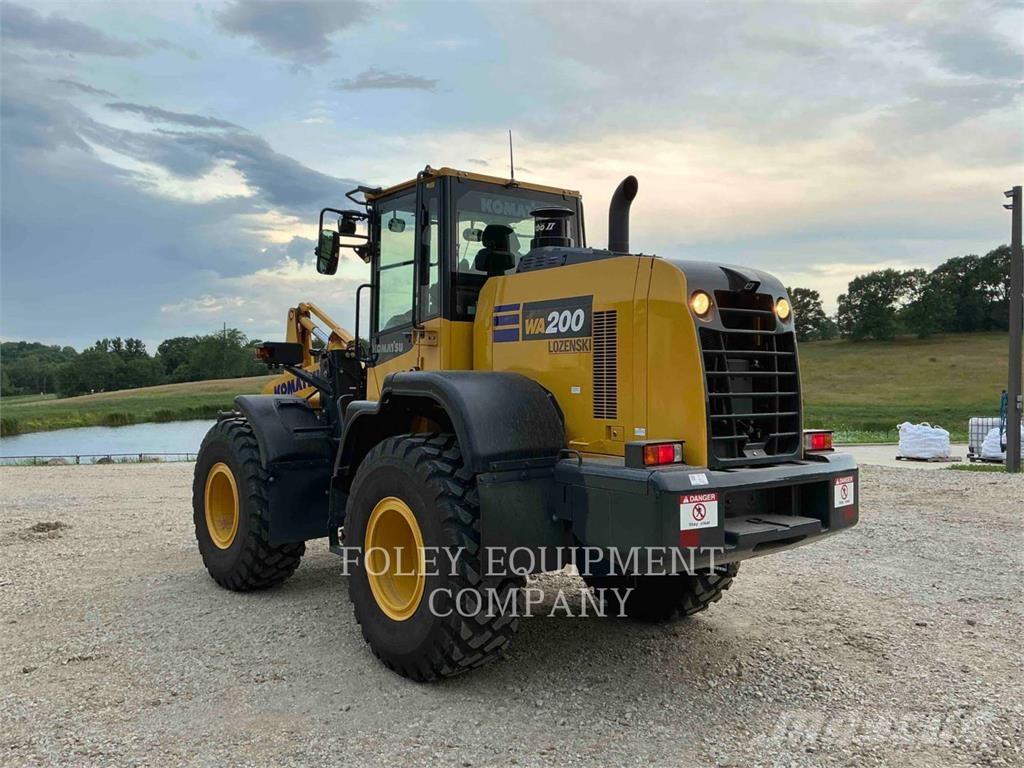 Komatsu WA200-8 Læssemaskiner på hjul