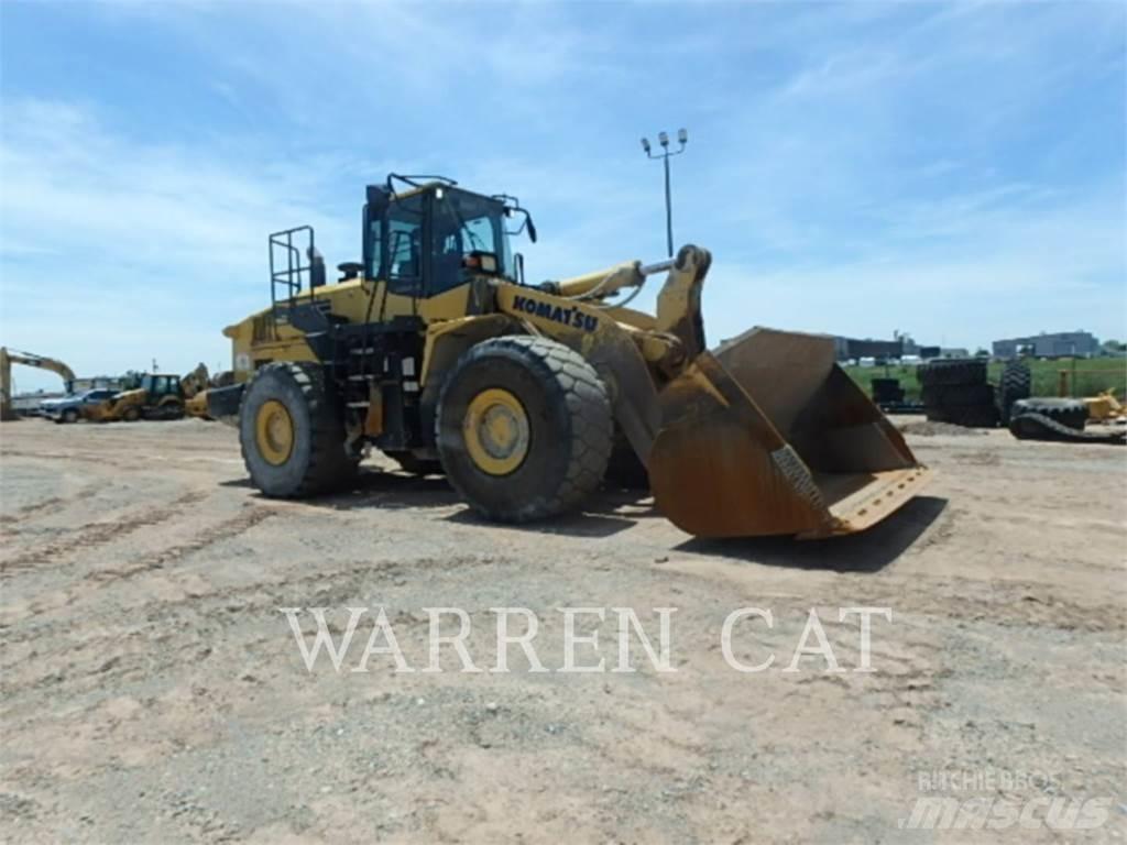 Komatsu WA500-7 Læssemaskiner på hjul