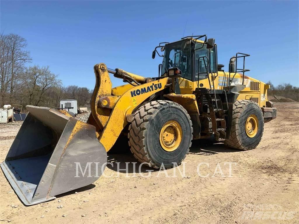 Komatsu WA500-7 Læssemaskiner på hjul