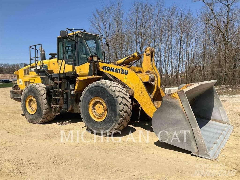Komatsu WA500-7 Læssemaskiner på hjul