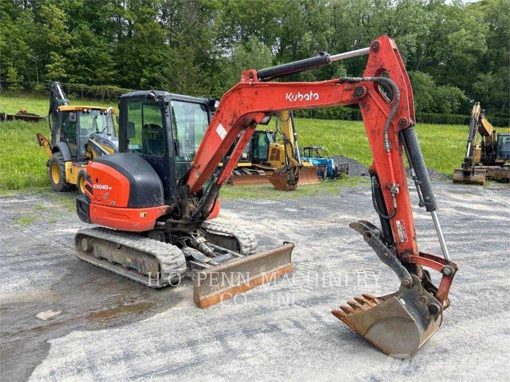 Kubota KX040 Gravemaskiner på larvebånd