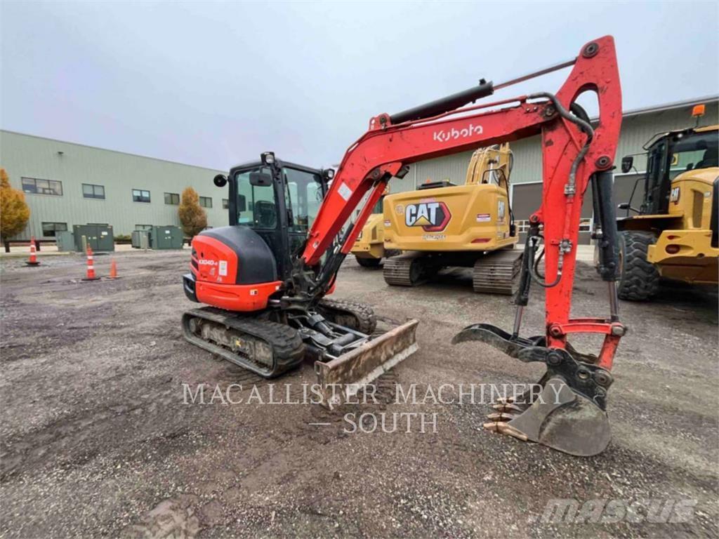 Kubota KX040 Gravemaskiner på larvebånd