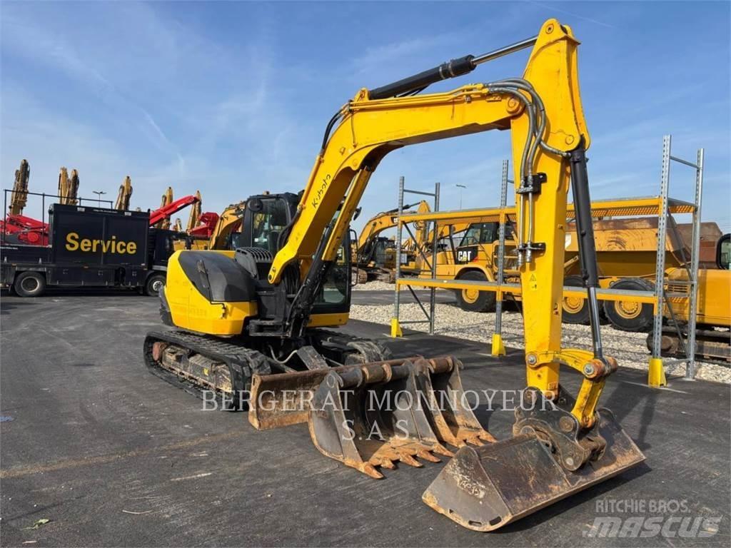 Kubota KX080.4 Gravemaskiner på larvebånd