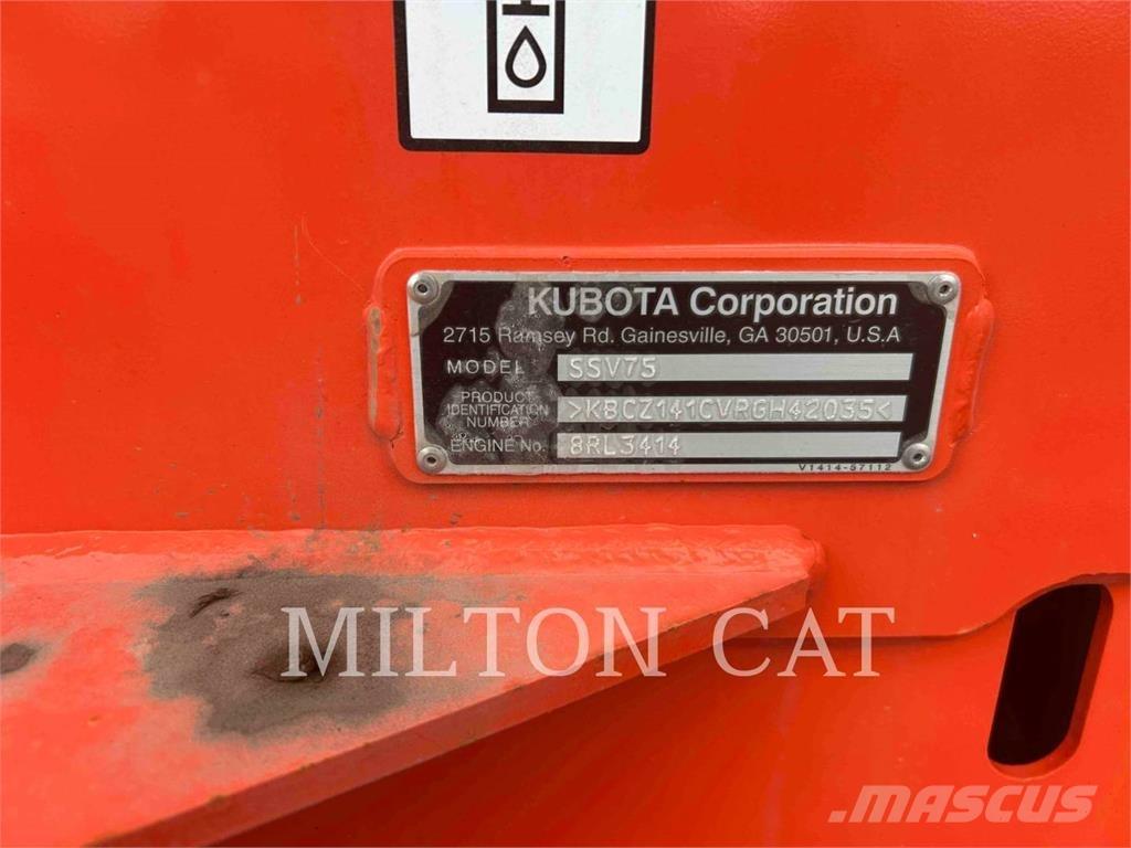 Kubota SSV 75 Minilæsser - skridstyret