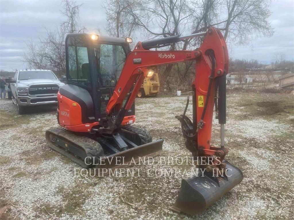 Kubota U27-4 Gravemaskiner på larvebånd
