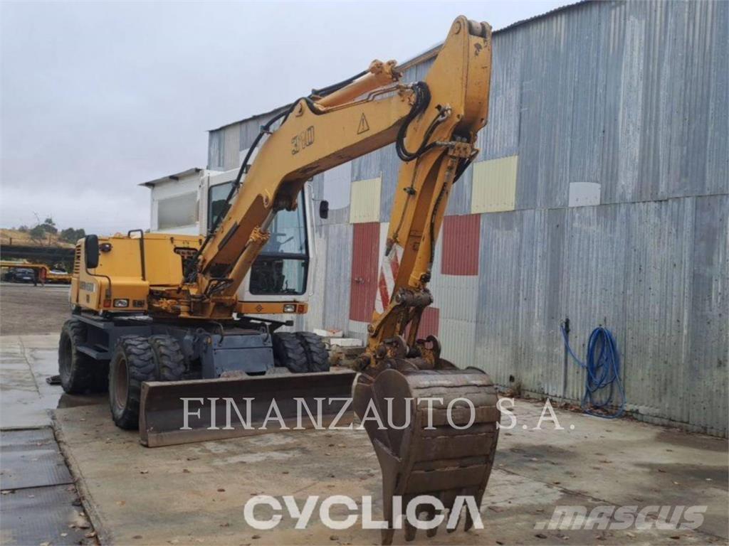 Liebherr A310B Gravemaskiner på hjul