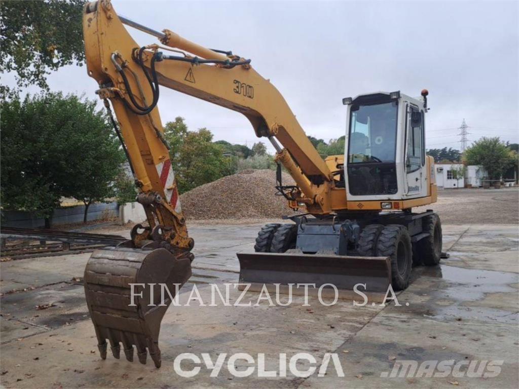 Liebherr A310B Gravemaskiner på hjul