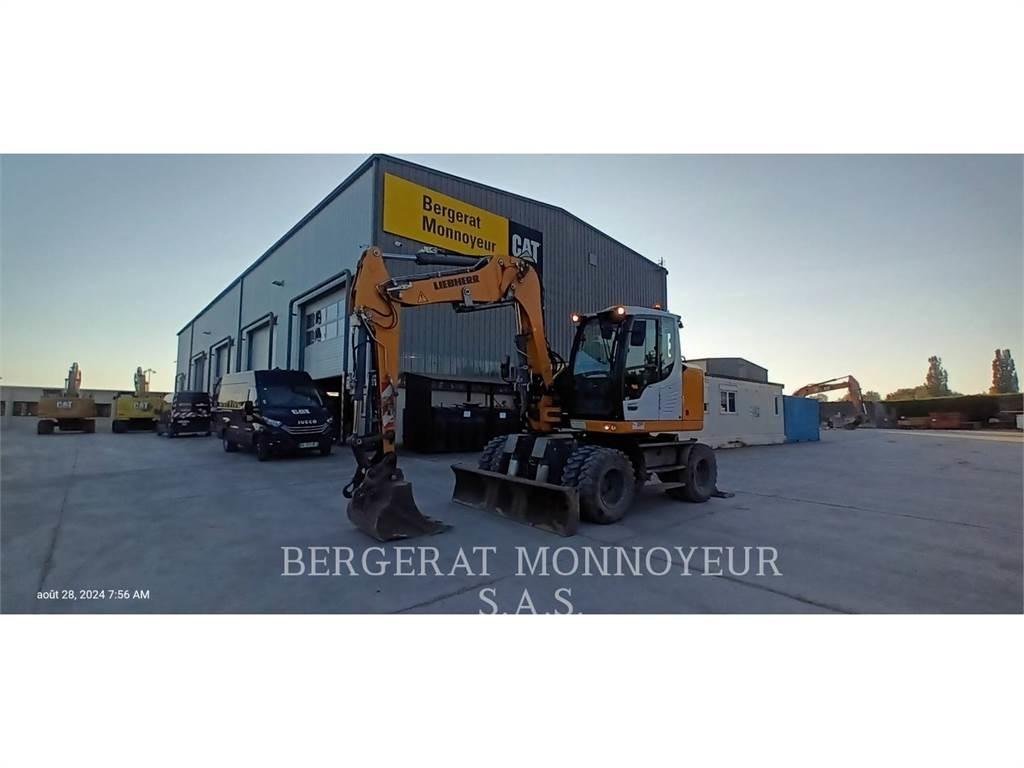 Liebherr A912 Gravemaskiner på hjul