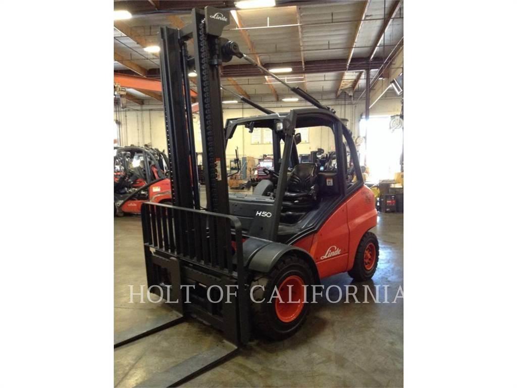 Linde H50D Diesel gaffeltrucks