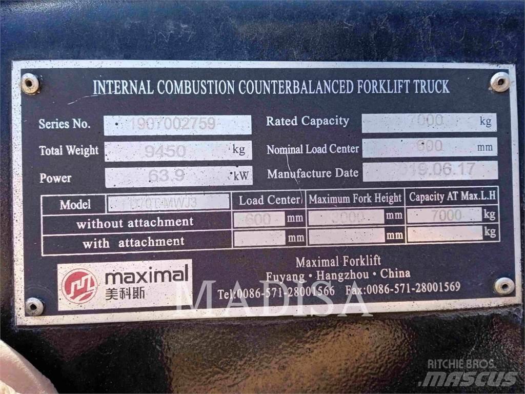 MAXI-LIFT FD70T-MWJ3 Diesel gaffeltrucks