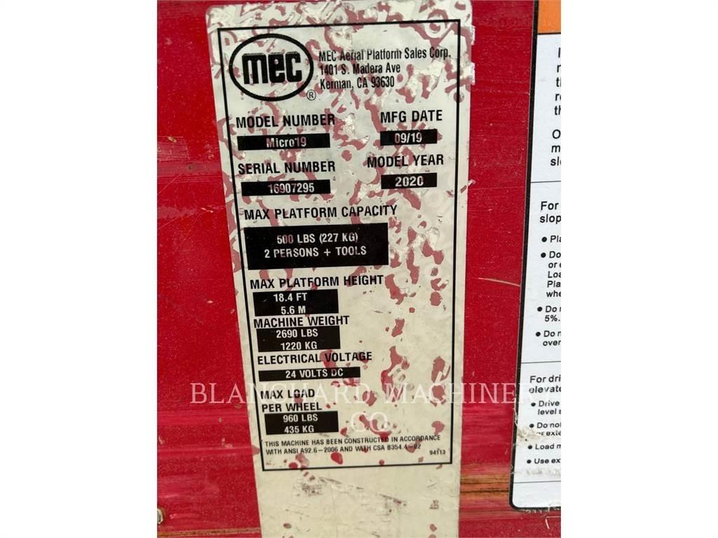 MEC MICRO 19 Saxlifte